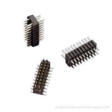 Pin header, 1.27mm, straight/right angle/SMT, dual row/dual insulator, H: 2.5mm connector 1272